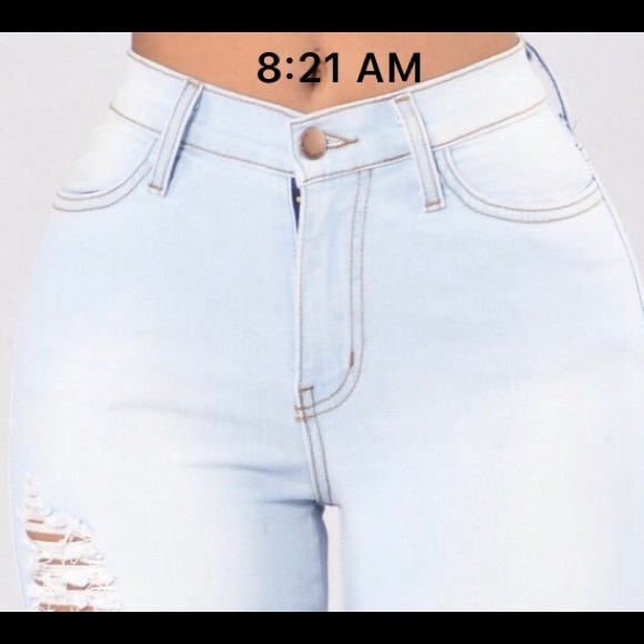 Beach Bum Jeans- Light Blue - Picture 1 of 6